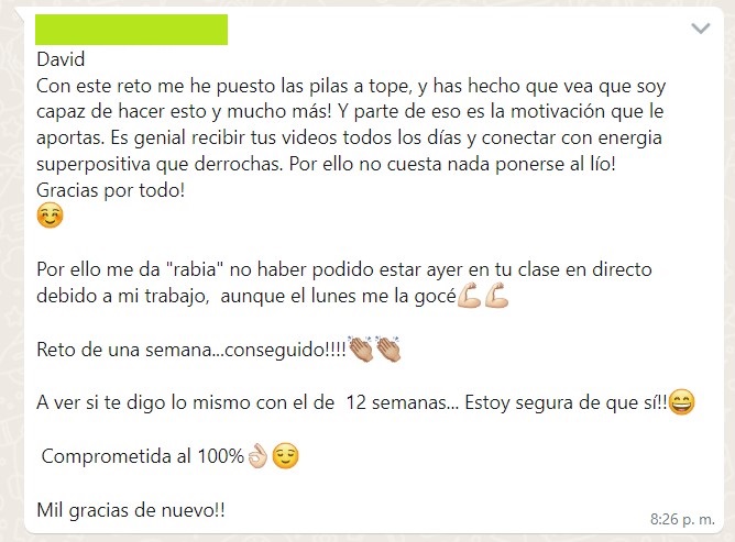 Testimonio David 27 reto gratis