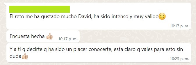 Testimonio David 32 reto gratis
