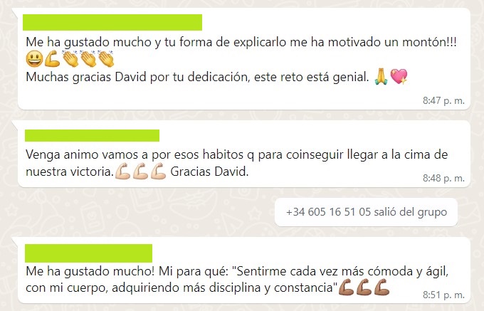 Testimonio David 8 reto gratis